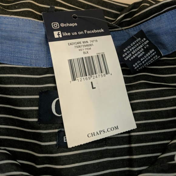 Men's Chaps button down - Picture 2 of 2